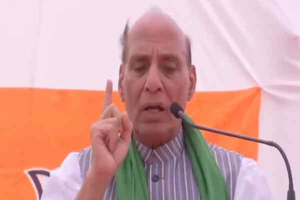rajnath singh talks about religion based reservation against indian constitution
