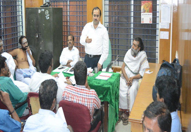 Coordination meeting on opening of lake, pools in Chidambaram