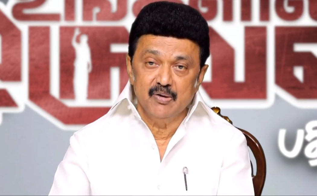 cm stalin talk about governor rn ravi ungalin oruvan part