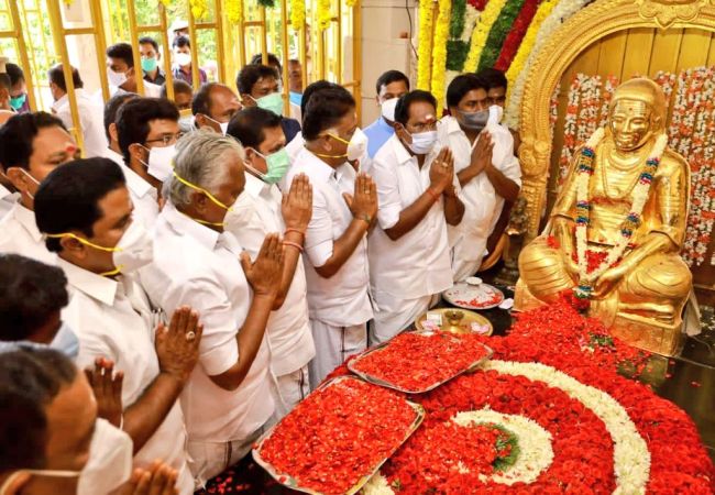 Muthuramalingam Thevar tamilnadu cm and deputy cm, ministers