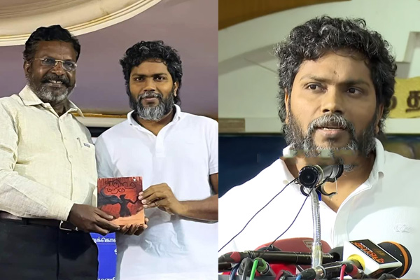 pa.ranjith about thirumavalavan