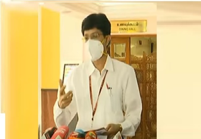 tamilnadu health secretary radhakrishnan pressmeet at delhi