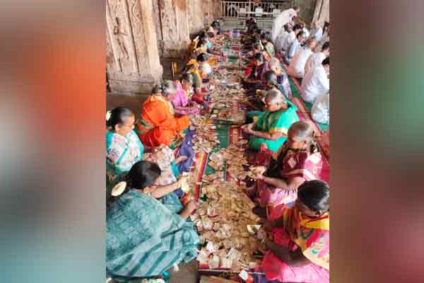 trichy samayapuram mariamman temple donation counting