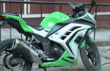 police arrest the bike robber