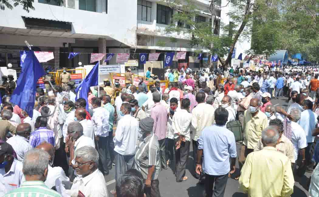 Retired transport workers struggle