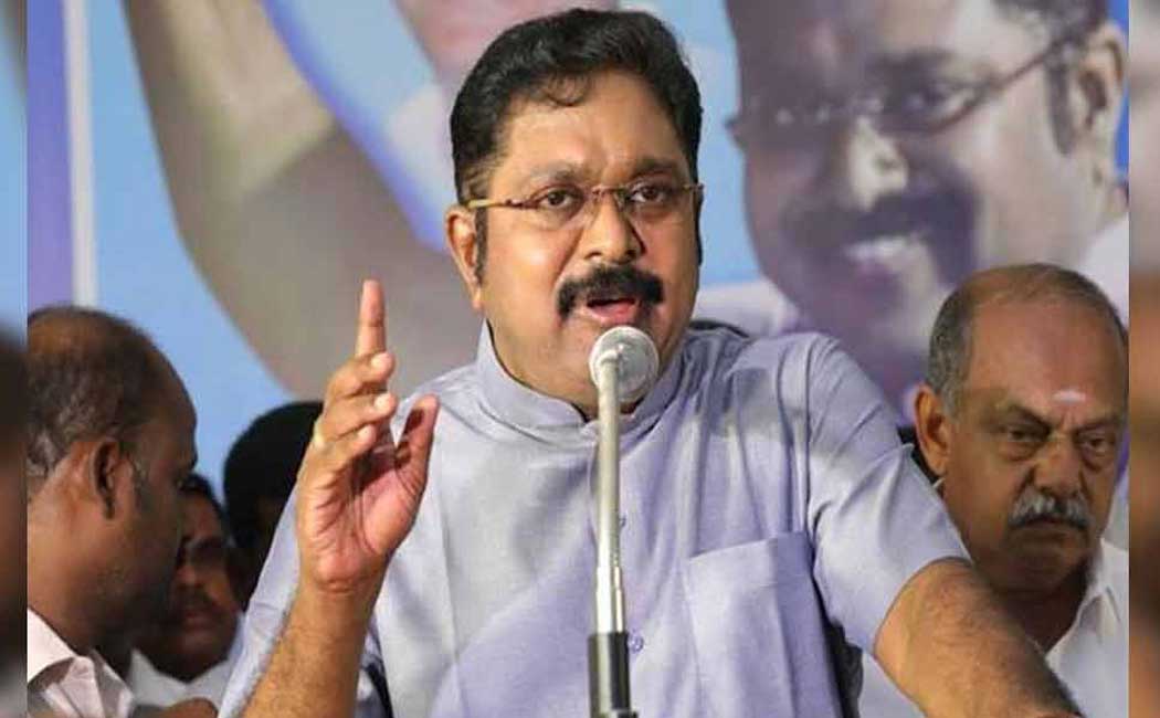 Govt playing with children's lives by building shoddy buildings says TTV Dhinakaran