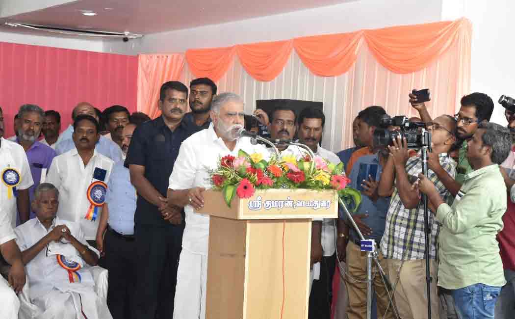 "This facility is going to be available in Tamil Nadu after Maharashtra in India" - Minister I. Periyasamy