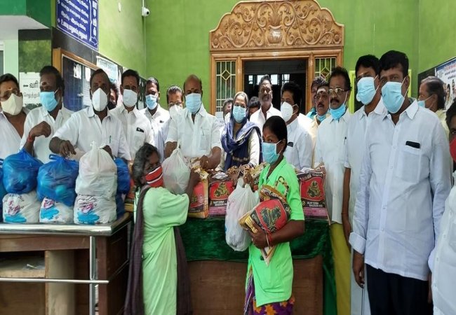 coronavirus frontline workers chidambaram mla