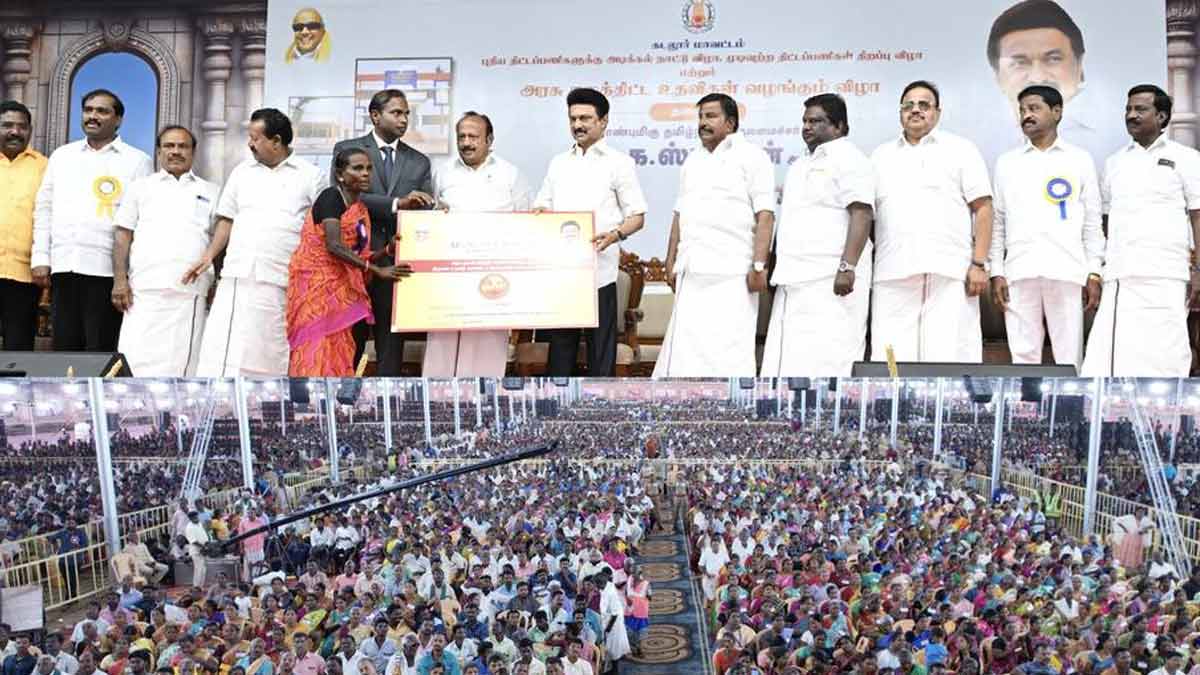 'Are you playing politics in education? Are we?' Chief Minister M.K. Stalin's speech in Cuddalore