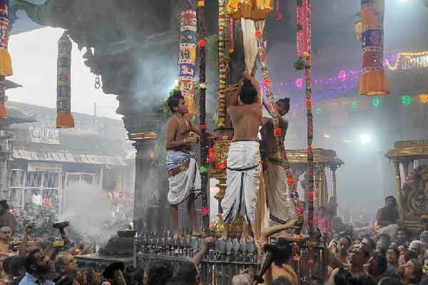 Arudra Darshan Utsava Flag Hoisting!