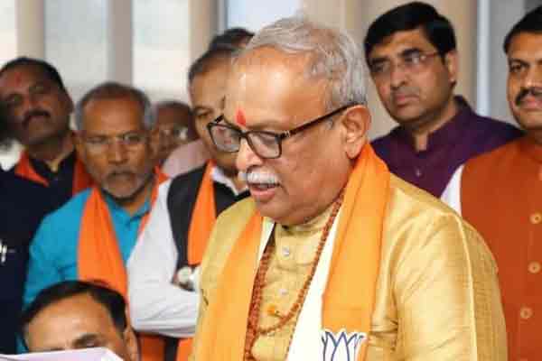 bjp mp abhay bhardwaj passes away