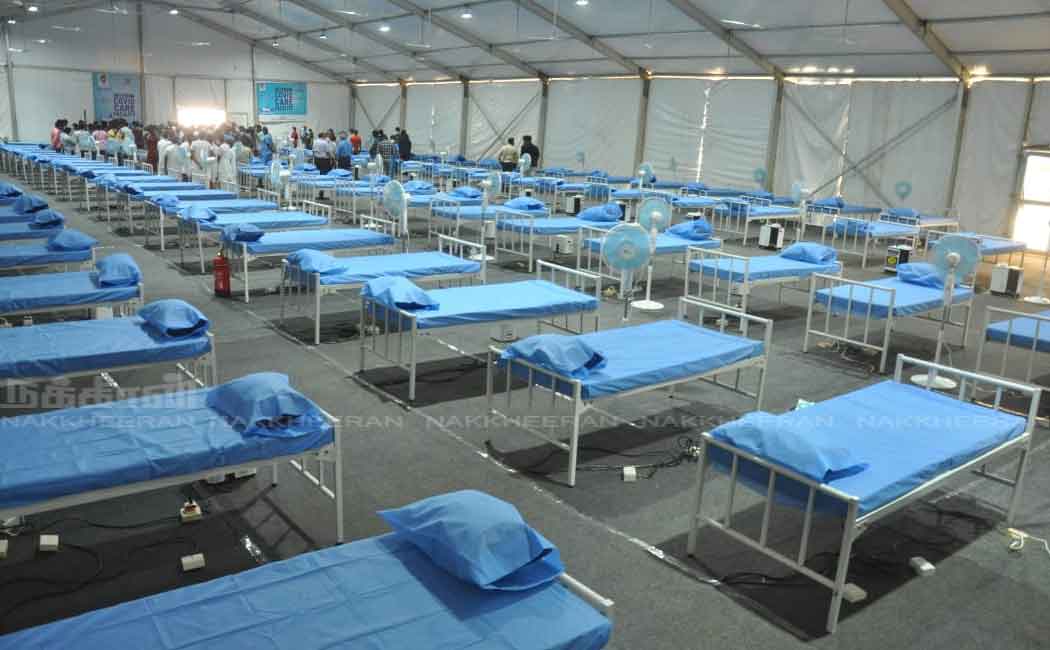New Extra Corona Treatment Center Opening .... Visited Party Executives! (Pictures)
