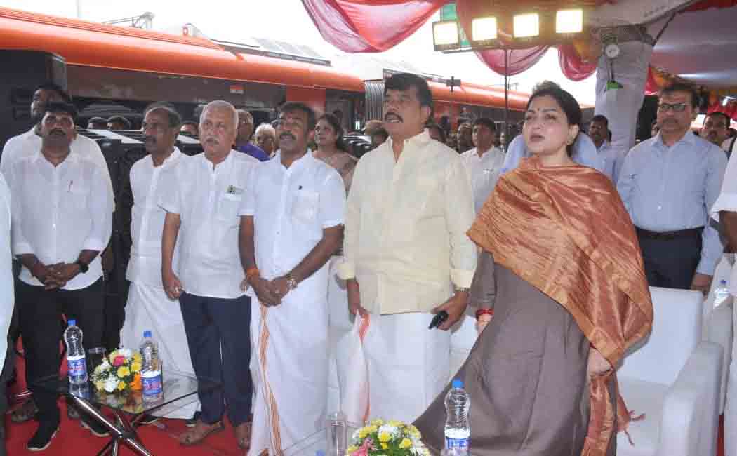 Inauguration of Vandebharat train