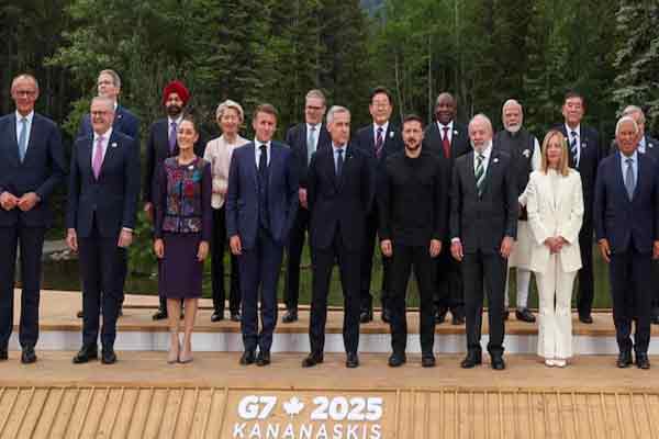 Prime Minister Modi speaking in Canada g7 summit 2025