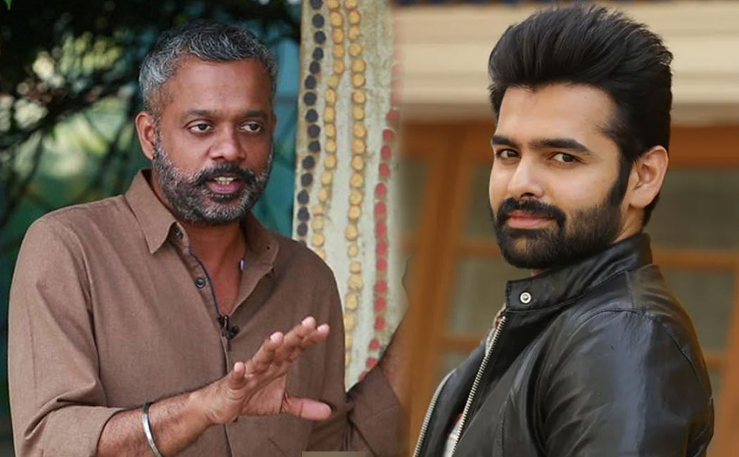 gautham menon next directing telugu actor ram pothineni movie