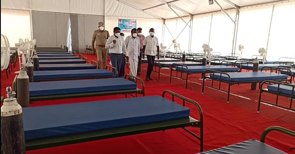 '' DR balu MP to get additional vaccine for Tamil Nadu. He is camping in Delhi '' - Minister Ma Subramaniam informed