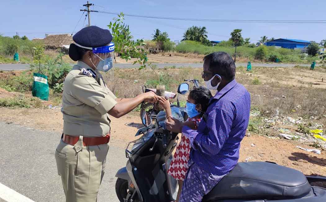If you walk outside, you have to plant a sapling - DIG Anne Vijaya