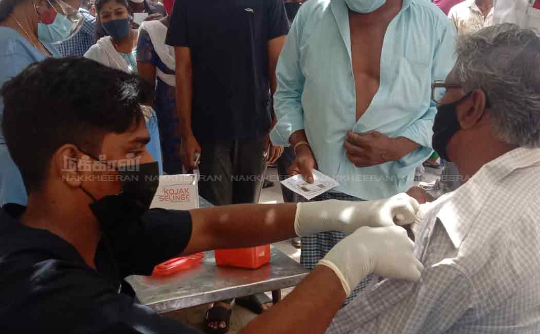 Vaccination camp at Chennai