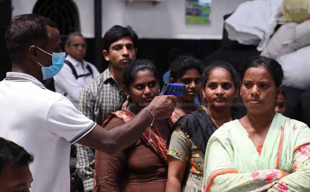 Corona safety arrangements at Railway stations