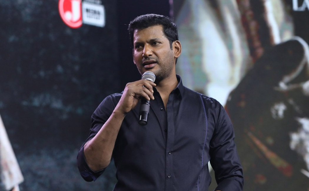 vishal said Karunanidhi and Stalin name should be placed Actors Association building
