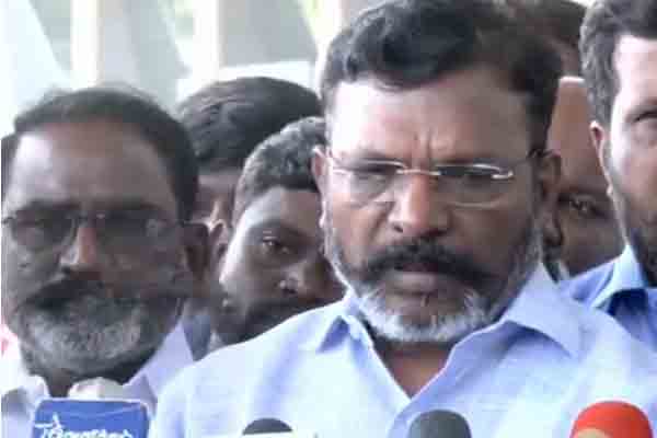 India alliance is not strong Thirumavalavan MP Interview