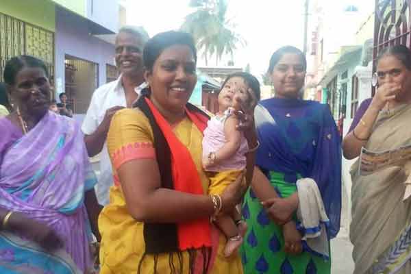 kathir aanand wife loksabha election campaign