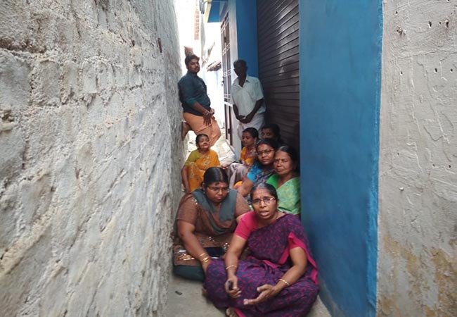 tasmac issue womens strike nagercoil district