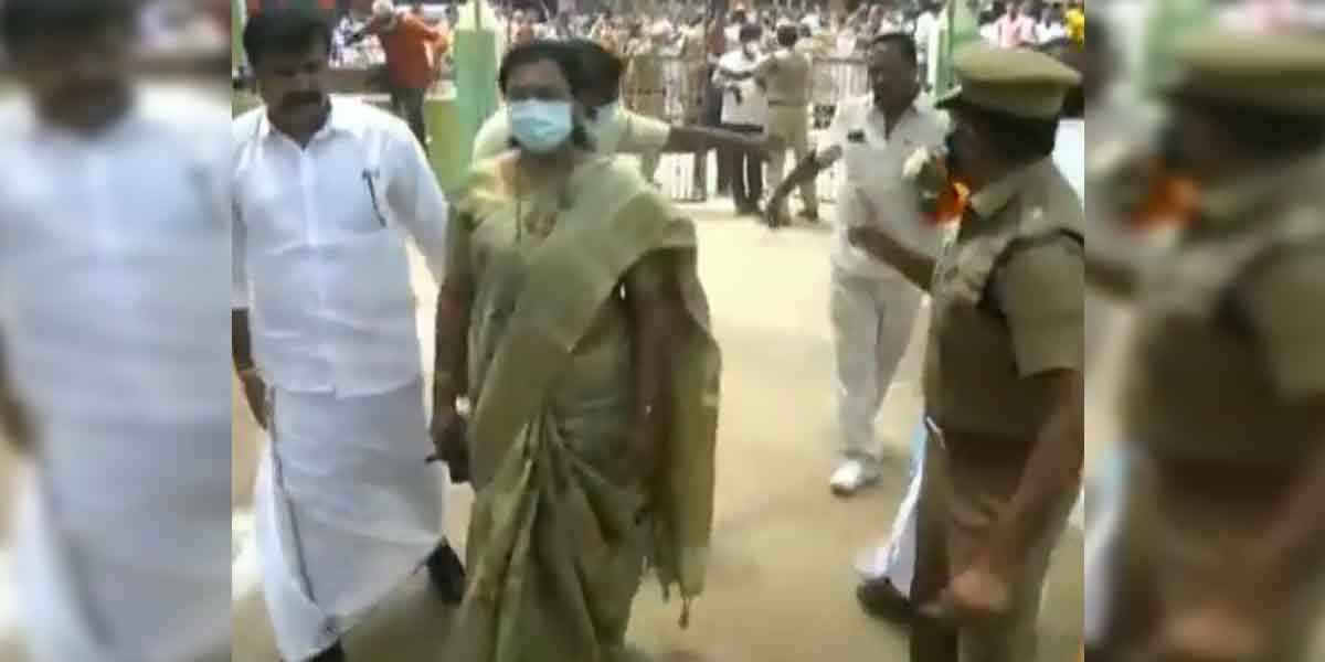 Premalatha Vijayakanth petitions in the constituency won by Vijayakanth