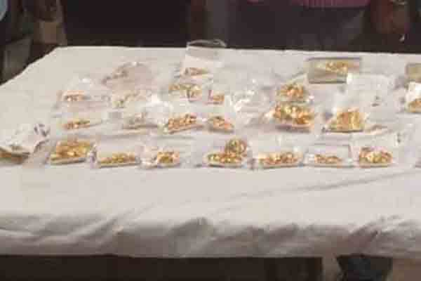 Jewelry without documents! Police confiscated!