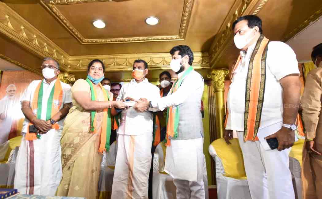 Tamil Nadu BJP Coordinators and State Officials Meeting was held in Chennai