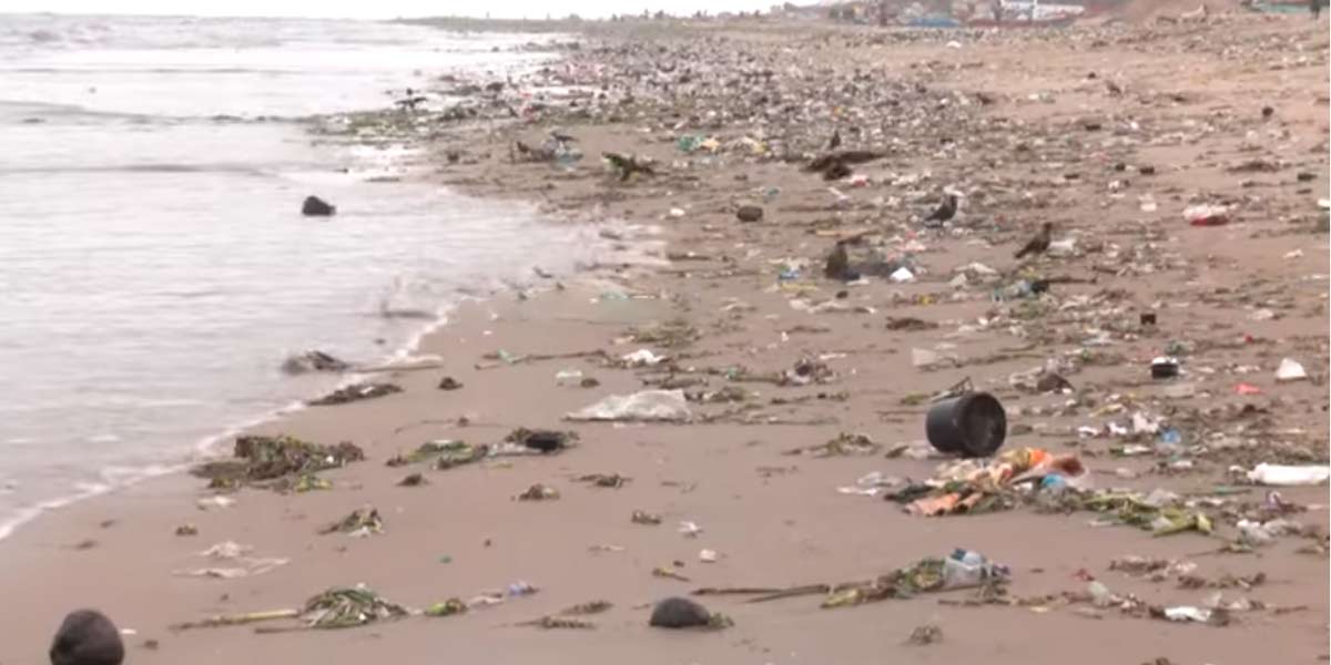 continuous rain; Marina, the garbage dump
