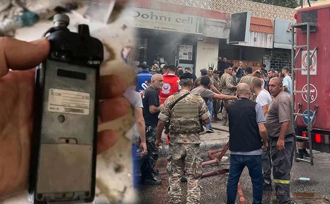 In Lebanon pagers followed by walkie-talkies exploded
