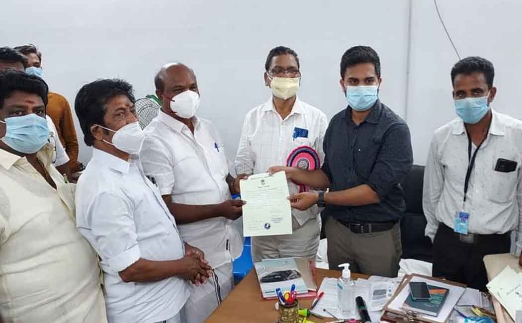 Chidambaram constituency AIADMK sitting MLA ... re-elected