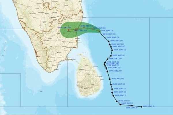 Fenchal storm accelerated
