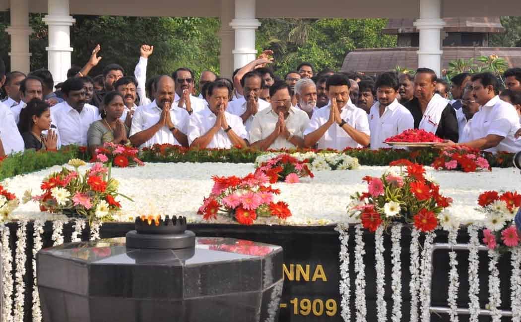 Anna Memorial Day; Peace rally led by Chief Minister