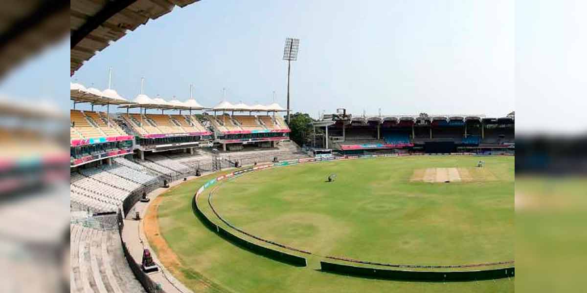 Police intensive search at Chepakkam stadium