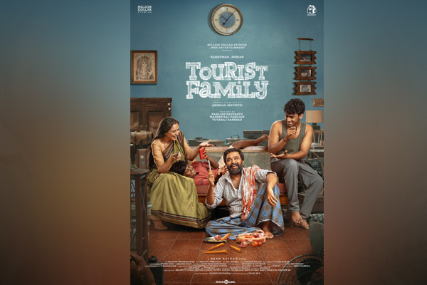 sasikumar simran movie title teaser Tourist Family released