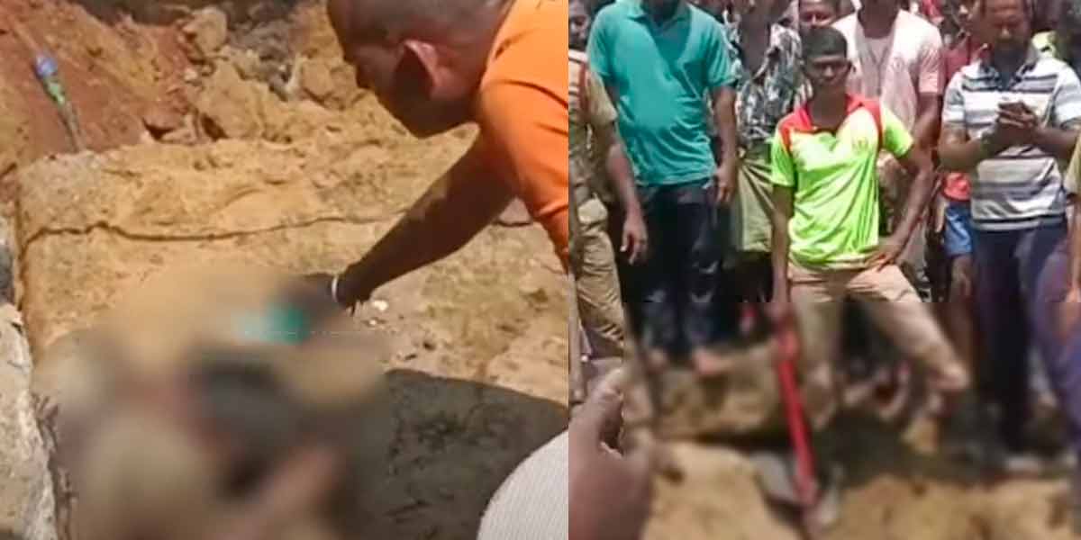 North State Youths Trapped In Landslides; There is excitement in Ennore