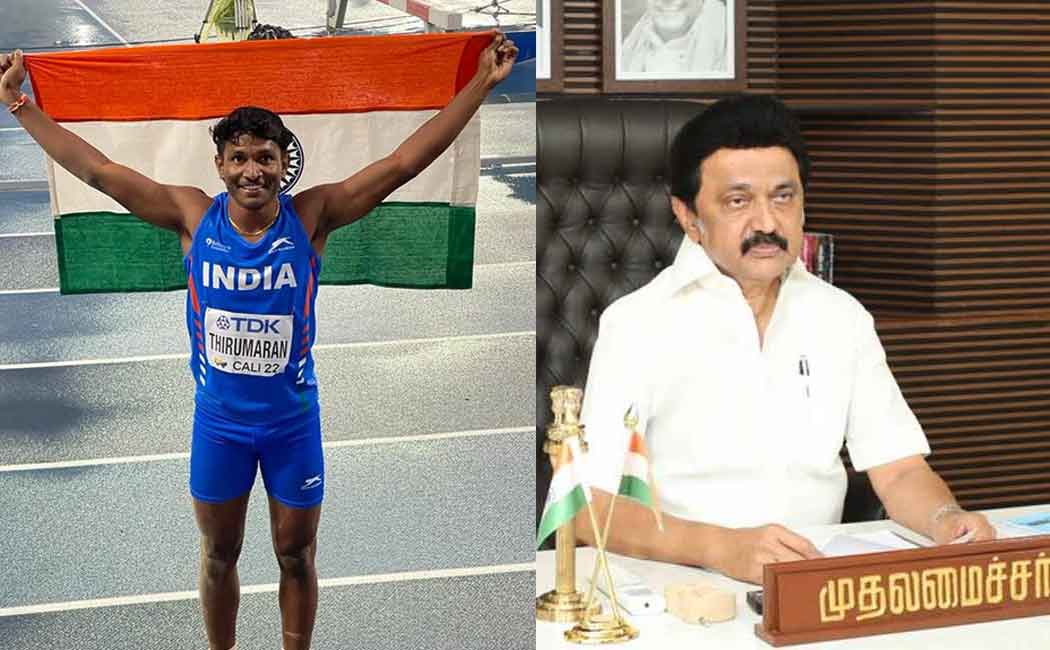 Tamil Nadu Player Chosen as Asia's Best Athlete; Greetings from the Chief Minister