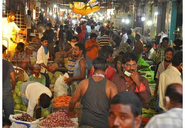 CHENNAI KOYAMBEDU MARKET BIKE NOT ALLOWED