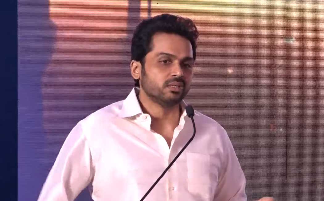 karthi speech at sardar success meet