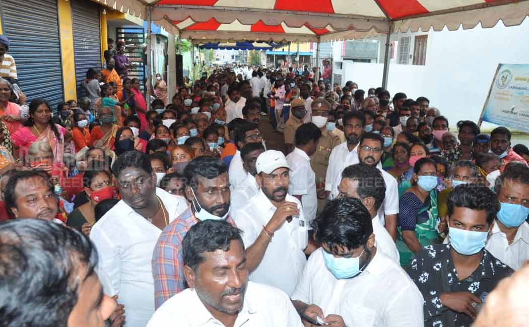 Edappadi Palanisamy who provided relief in the puzhal