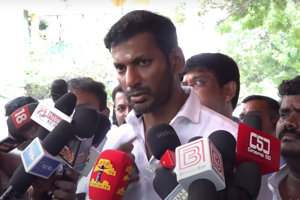 vishal about vijayakanth