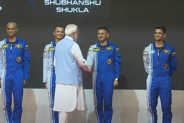 Prime Minister Modi's announcement on Indian astronauts in space