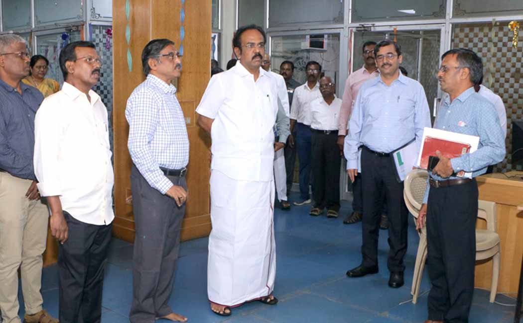 Intensifying Northeast Monsoon; Minister Thangam thennarasu action order