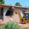  Demolition of BJP executive's house; Police build up