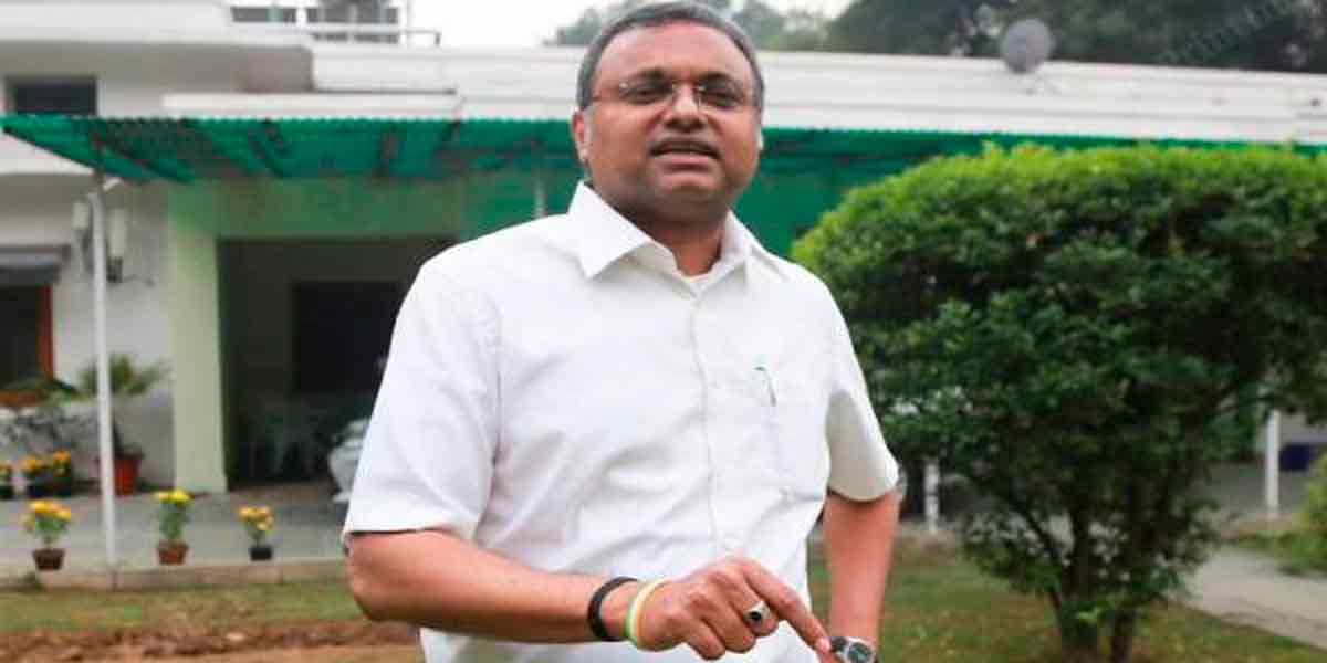 "It cannot be said that this result will be the same in the parliamentary elections" - Karti Chidambaram in an interview