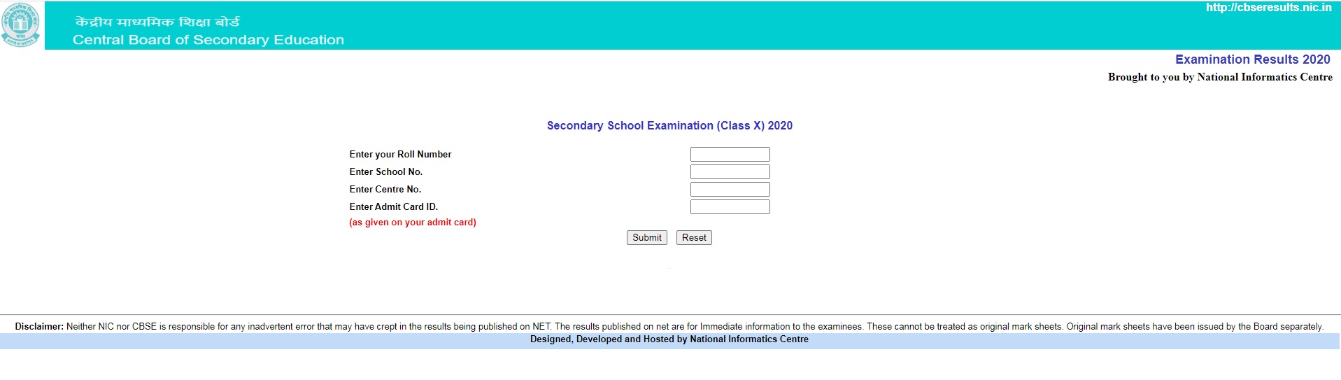 class 10th results announced by cbse