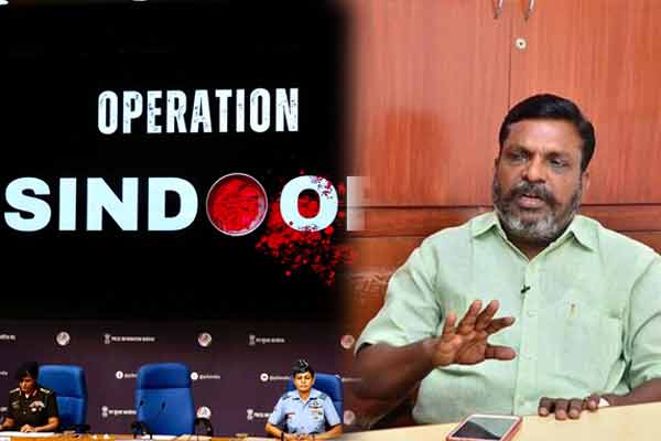 "Many are trying to turn it into a conflict Thirumavalavan MP