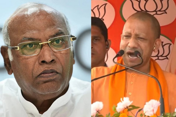 Adityanath's response to Kharge